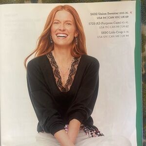 Cabi Union sweater 5632